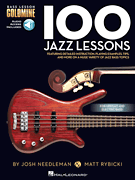 100 Jazz Lessons Guitar and Fretted sheet music cover